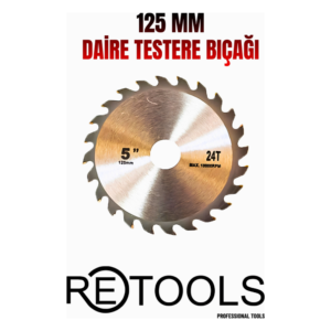 RETOOLS 125 MM DAİRE TESTERE BIÇAĞI