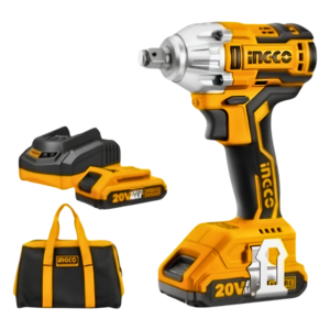 INGCO Lİ-İON AKÜLÜ SOMUN SIKMA KÖMÜRSÜZ 1/2'' 20V 2.0AH