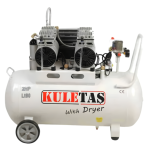KULETAŞ SESSİZ KURUTUCULU HAVA KOMPRESÖRÜ 80LT 2HP
