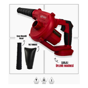 RETOOLS KÖMÜRSÜZ AKÜLÜ ÜFLEME VE VAKUM MAKİNESİ