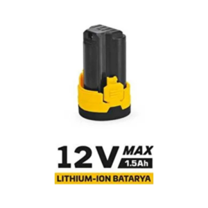 SGS AKÜLÜ VİDALAMA YEDEK BATARYA 12 VOLT(1.5AH)