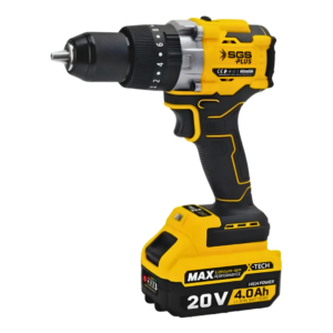 SGS DARBELİ MATKAP SETİ 20V 130NM 2*4.0AH (KÖMÜRSÜZ MOTOR)