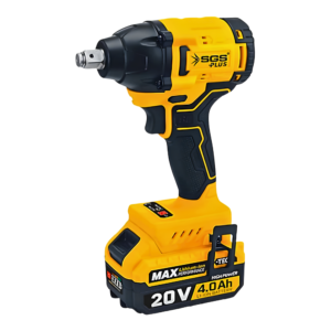 SGS DARBELİ SOMUN SIKMA SETİ 330 NM TORK 20V 1/2” 2*4.0AH (KÖMÜRSÜZ MOTOR)